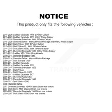 Load image into Gallery viewer, Front Brake Rotors Ceramic Pad Kit For Chevrolet Silverado 1500 GMC Sierra Tahoe