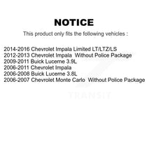 Charger l'image dans la galerie, Front Brake Rotor And Ceramic Pad Kit For Chevrolet Impala Buick Lucerne Limited