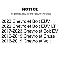 Load image into Gallery viewer, Front Disc Brake Rotors And Ceramic Pad Kit For Chevrolet Cruze Volt Bolt EV EUV