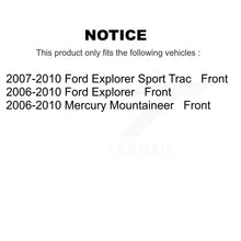 Load image into Gallery viewer, Front Disc Brake Rotors And Ceramic Pad Kit For Ford Explorer Sport Trac Mercury