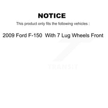 Load image into Gallery viewer, Front Disc Brake Rotor And Ceramic Pad Kit For 2009 Ford F-150 With 7 Lug Wheels