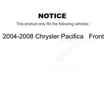 Load image into Gallery viewer, Front Disc Brake Rotors And Ceramic Pads Kit For 2004-2008 Chrysler Pacifica