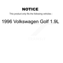Charger l'image dans la galerie, [Front] 1996 Volkswagen Golf 1.9L Premium OE Brake Rotors &amp; Ceramic Pads Kit For Max Braking