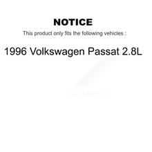 Charger l'image dans la galerie, [Front] 1996 Volkswagen Passat 2.8L Premium OE Brake Rotors &amp; Ceramic Pads Kit For Max Braking