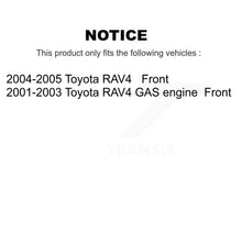 Load image into Gallery viewer, Front Disc Brake Rotors And Ceramic Pads Kit For Toyota RAV4