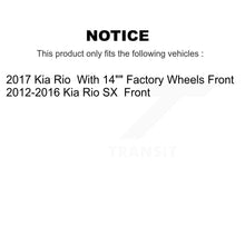 Load image into Gallery viewer, Front Disc Brake Rotors And Ceramic Pads Kit For Kia Rio