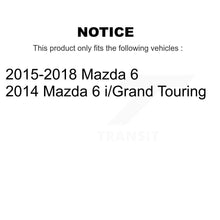 Load image into Gallery viewer, Front Disc Brake Rotors And Ceramic Pads Kit For Mazda 6
