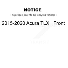 Load image into Gallery viewer, Front Disc Brake Rotors And Ceramic Pads Kit For 2015-2020 Acura TLX