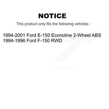 Load image into Gallery viewer, Front Disc Brake Rotors Hub And Ceramic Pads Kit For Ford F-150 E-150 Econoline