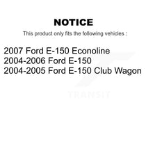 Load image into Gallery viewer, Front Disc Brake Rotor Hub &amp; Ceramic Pad Kit For Ford E-150 Club Wagon Econoline