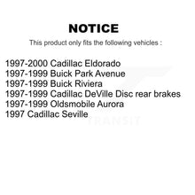 Load image into Gallery viewer, Front Rear Brake Rotors &amp; Ceramic Pad Kit For Cadillac DeVille Buick Park Avenue
