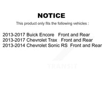 Load image into Gallery viewer, [Front+Rear] 2013-2014 Chevrolet Sonic RS Premium OE Brake Rotors &amp; Ceramic Pads Kit For Max Braking