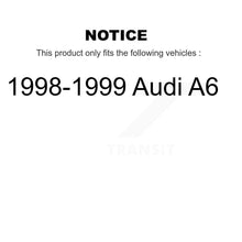 Load image into Gallery viewer, [Front+Rear] 1998-1999 Audi A6 Premium OE Brake Rotors &amp; Ceramic Pads Kit For Max Braking