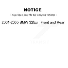 Charger l&#39;image dans la galerie, [Front+Rear] 2001-2005 BMW 325xi Premium OE Brake Rotors &amp; Ceramic Pads Kit For Max Braking