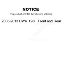 Charger l&#39;image dans la galerie, [Front+Rear] 2008-2013 BMW 128i Premium OE Brake Rotors &amp; Ceramic Pads Kit For Max Braking