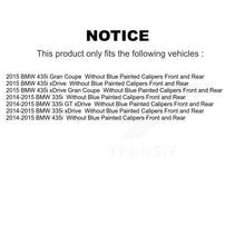 Load image into Gallery viewer, [Front+Rear] 2014-2015 BMW 335i GT xDrive Premium OE Brake Rotors &amp; Ceramic Pads Kit For Max Braking