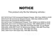 Load image into Gallery viewer, Rear Brake Rotor &amp; Ceramic Pad Kit For Ford F59 F-550 Super Duty F-450 F-53 F-59