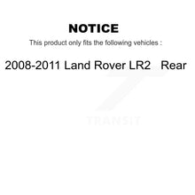 Load image into Gallery viewer, Rear Disc Brake Rotors And Ceramic Pads Kit For 2008-2011 Land Rover LR2