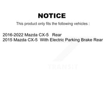 Load image into Gallery viewer, Rear Disc Brake Rotors And Ceramic Pads Kit For Mazda CX-5