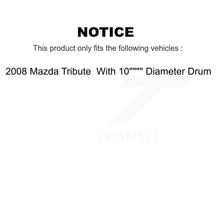 Load image into Gallery viewer, [Front+Rear] 2008 Mazda Tribute Premium OE Brake Rotor Drum Kit &amp; Ceramic Pads For Max Braking