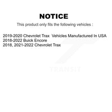 Load image into Gallery viewer, Front Disc Brake Rotors And Ceramic Pads Kit For Chevrolet Trax Buick Encore