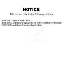 Load image into Gallery viewer, Rear Brake Rotors &amp; Ceramic Pad Kit For Land Rover Discovery Sport Jaguar E-Pace