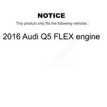 Charger l'image dans la galerie, Front Rear Disc Brake Rotors And Ceramic Pads Kit For 2016 Audi Q5 FLEX engine