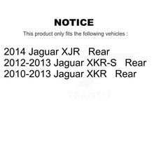 Load image into Gallery viewer, Rear Disc Brake Rotors And Ceramic Pads Kit For Jaguar XKR XJR XKR-S