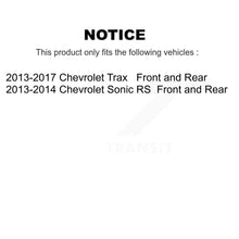 Load image into Gallery viewer, [Front+Rear] 2013-2014 Chevrolet Sonic RS Premium OE Brake Rotor Drum Kit &amp; Ceramic Pads For Max Braking