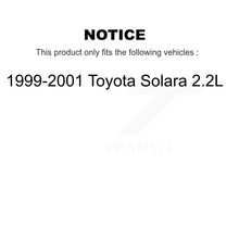 Load image into Gallery viewer, [Front+Rear] 1999-2001 Toyota Solara 2.2L Premium OE Brake Rotor Drum Kit &amp; Ceramic Pads For Max Braking