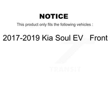 Load image into Gallery viewer, Front Disc Brake Rotors And Ceramic Pads Kit For 2017-2019 Kia Soul EV