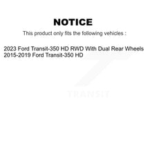 Charger l'image dans la galerie, [Front] 2015-2019 Ford Transit-350 HD Premium OE Brake Rotors &amp; Ceramic Pads Kit For Max Braking