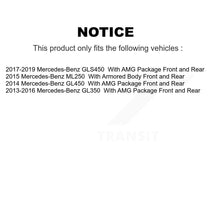 Charger l'image dans la galerie, Front Rear Disc Brake Rotor Ceramic Pad Kit For Mercedes-Benz GLS450 GL450 GL350