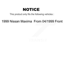 Load image into Gallery viewer, Front Disc Brake Rotors And Ceramic Pads Kit For 1999 Nissan Maxima From 04