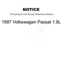 Charger l'image dans la galerie, [Front+Rear] 1997 Volkswagen Passat 1.9L Premium OE Brake Rotors &amp; Ceramic Pads Kit For Max Braking