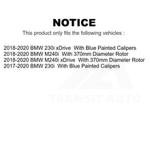 Load image into Gallery viewer, Front Rear Disc Brake Rotors And Ceramic Pads Kit For BMW 230i xDrive M240i