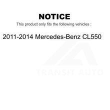 Load image into Gallery viewer, [Front+Rear] 2011-2014 Mercedes-Benz CL550 Premium OE Brake Rotors &amp; Ceramic Pads Kit For Max Braking