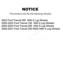 Load image into Gallery viewer, Rear Brake Rotors &amp; Ceramic Pad Kit For Ford Transit-250 Transit-150 Transit-350