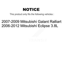 Load image into Gallery viewer, Front Rear Disc Brake Rotors And Ceramic Pads Kit For Mitsubishi Eclipse Galant K8T-104593