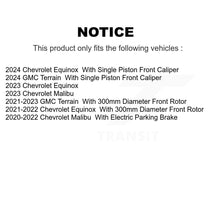 Load image into Gallery viewer, Front Rear Disc Brake Rotors And Ceramic Pad Kit For Chevrolet Equinox GMC Terrain Malibu K8T-104613
