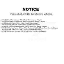 Load image into Gallery viewer, Front Rear Brake Rotor &amp; Ceramic Pad Kit For GMC Sierra 1500 Chevrolet Silverado Yukon XL K8T-104670