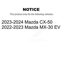 Load image into Gallery viewer, Front Disc Brake Rotors And Ceramic Pads Kit For Mazda CX-50 MX-30 EV K8T-104700