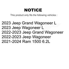 Charger l'image dans la galerie, Front Disc Brake Rotors And Ceramic Pads Kit For Ram 1500 Jeep Wagoneer