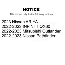 Charger l'image dans la galerie, Front Brake Rotor And Ceramic Pad Kit For Mitsubishi Outlander Nissan Pathfinder INFINITI K8T-104737