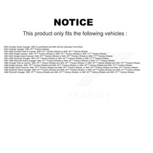 Load image into Gallery viewer, Front Rear Brake Rotor Ceramic Pad Drum Kit For Dodge Caravan Grand Plymouth Voyager Town K8T-105817