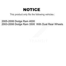 Load image into Gallery viewer, Front Rear Brake Caliper Left Right Driver Passenger Kit For Dodge Ram 3500 4000