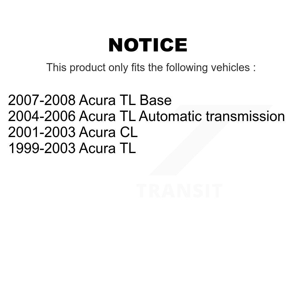 Front Rear Brake Caliper Left Right Side (Driver Passenger) Kit For Acura TL CL