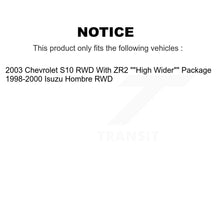 Charger l'image dans la galerie, Front Rear Brake Caliper Left Right Side Kit For Chevrolet S10 Isuzu Hombre RWD