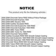 Load image into Gallery viewer, Front Rear Brake Caliper Kit For Chevrolet Avalanche 1500 GMC Yukon Express XL