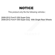 Charger l'image dans la galerie, Front Rear Disc Brake Caliper Kit For 2008-2012 Ford F-350 Super Duty F-250